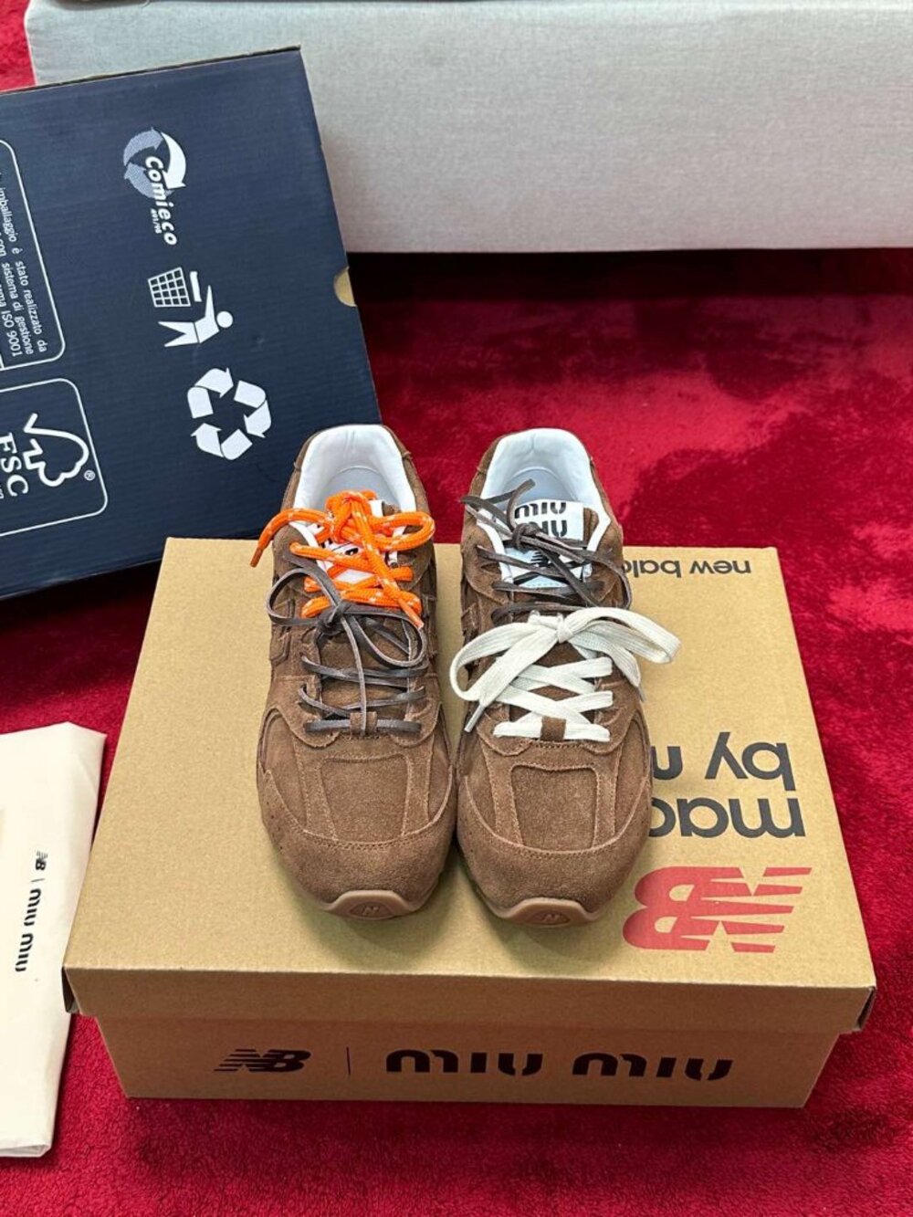 NWB Miu Miu x New Balance 530 SL Sneakers